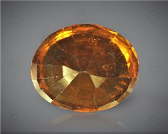 Natural Hessonite Garnet (Gomed) Certified 4.44 Cts ( 32906 ) 